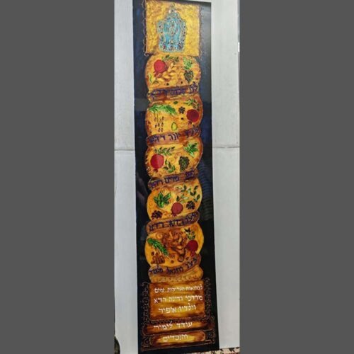 חלון עמוד הנצחה וברכה בבית כנסת